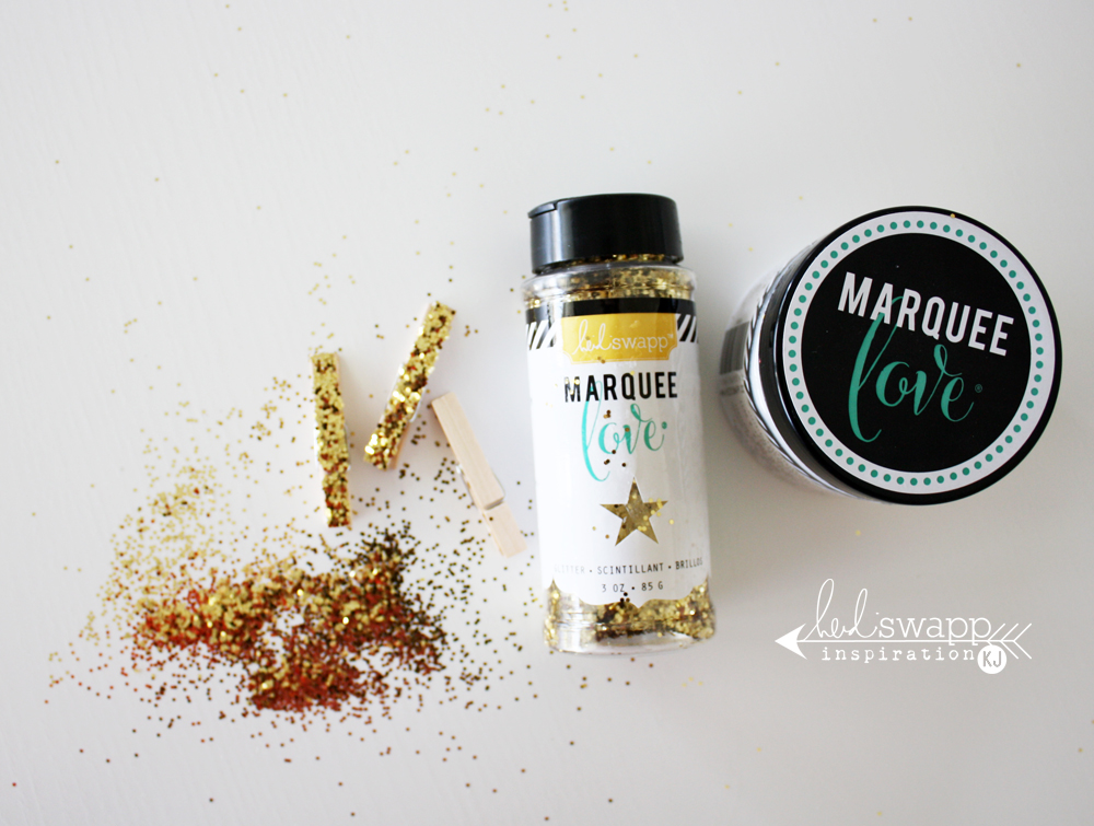 marquee glue glitter